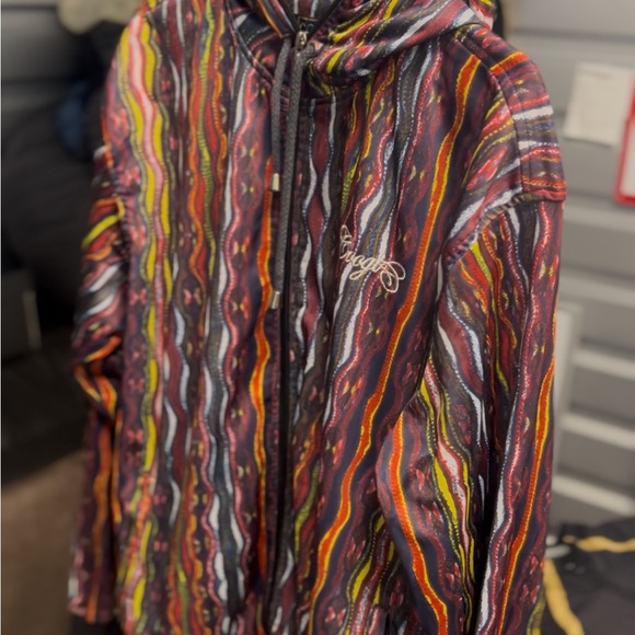COOGI Multicolor Wavy Pattern Jacket - Picture 2 of 2